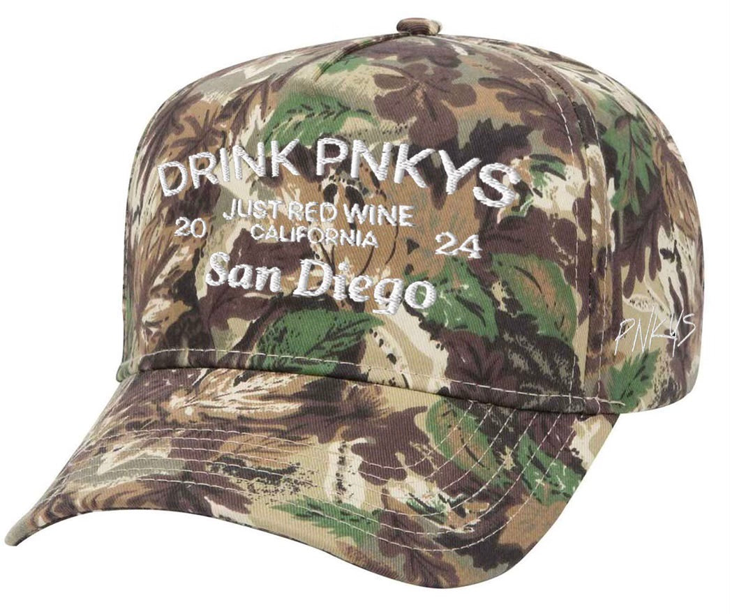 DRINK PNKYS HAT - Camo