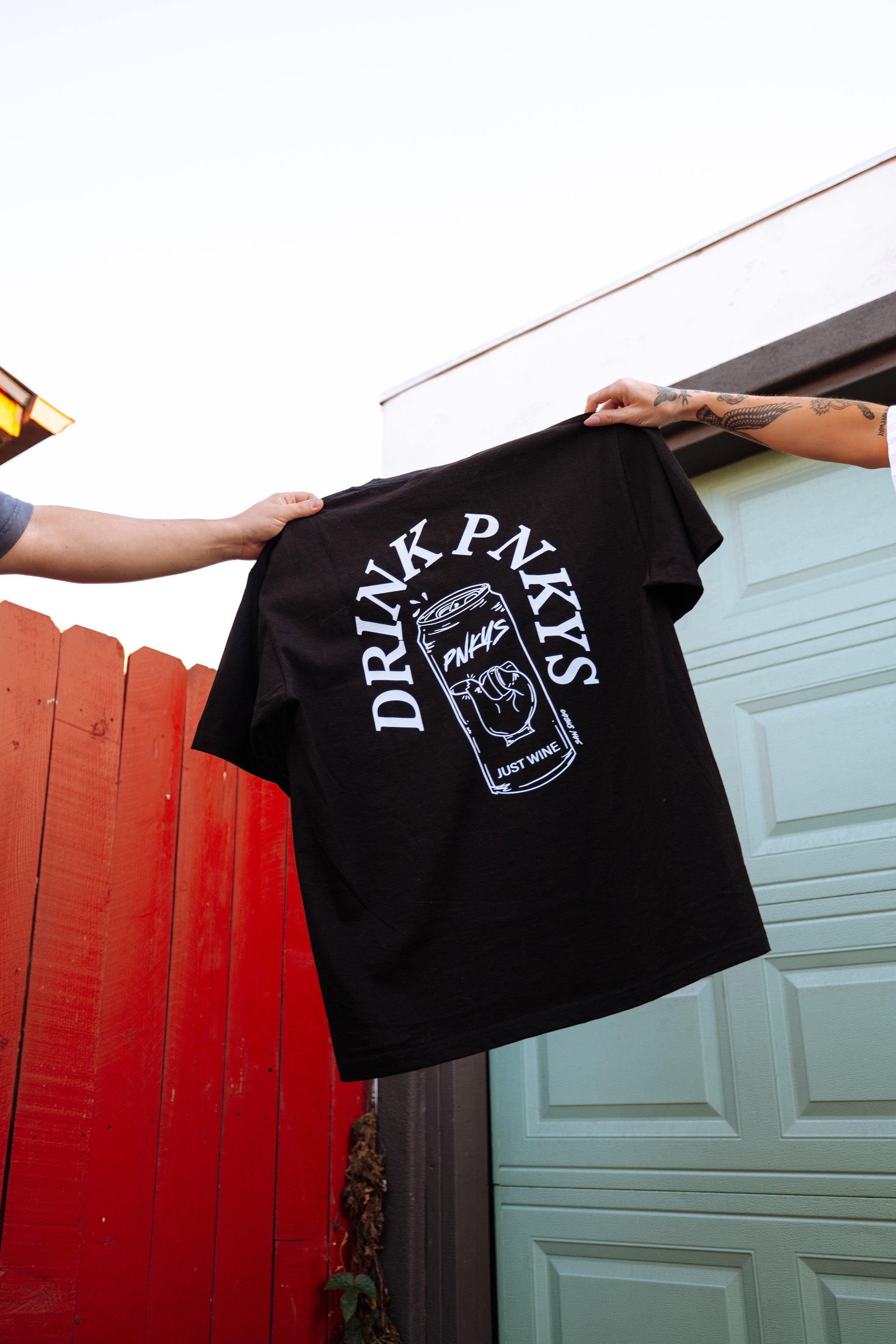 DRINK PNKYS SHIRT - Black